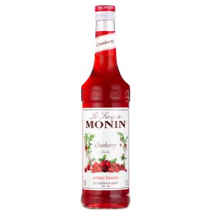 Sirope de arándano rojo frutas del bosque roja