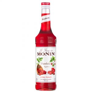 Sirope de frambuesa frutas del bosque roja