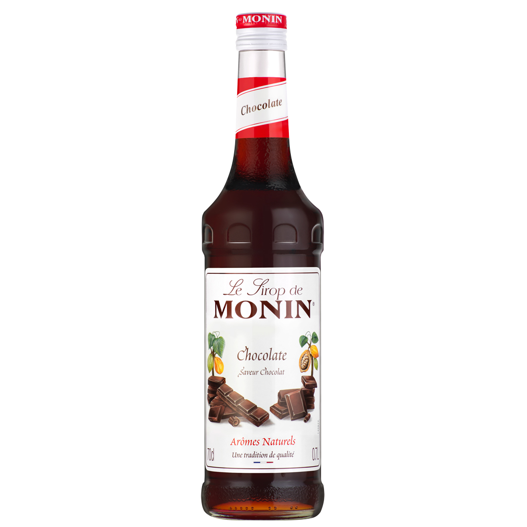 Le Sirop de Monin chocolate Sirope sabor chocolate aromas naturales
