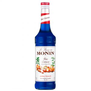 Sirpe de Curaçao Azul piel naranja Triple Sec