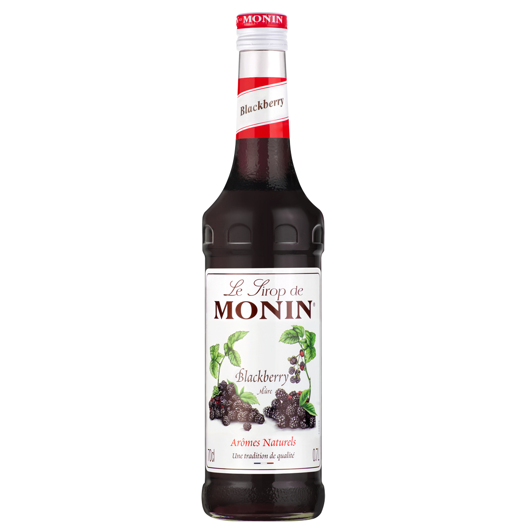 Le Sirop de Monin Blackberry Mûre Sirope de Mora fruta del bosque negra