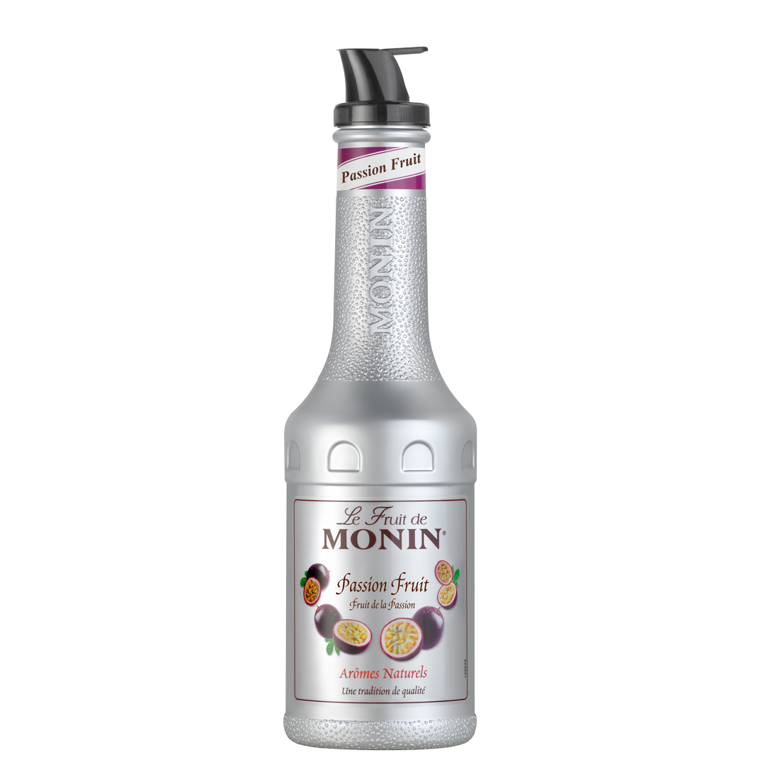 Le Fruit de Monin Passion Fruit Puree de Fruta de la pasión Maracuyá