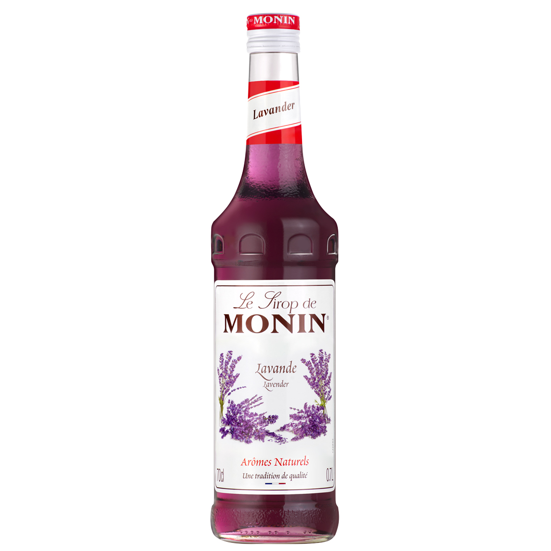 Le Sirop de Monin Lavande Lavender Sirope de Lavanda postre receta