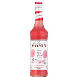 Sirope de Algodon de azucar rosa cocktail